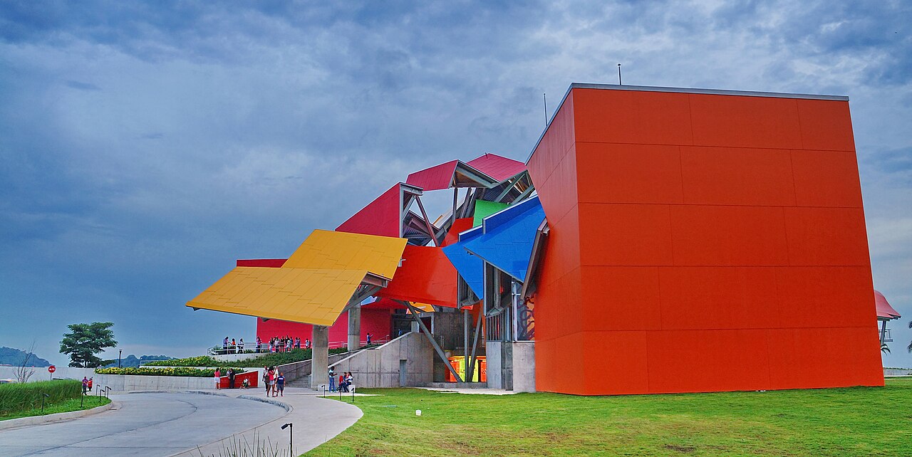Biomuseo — Bridge of Life, Panama City, designed by Frank Gehry