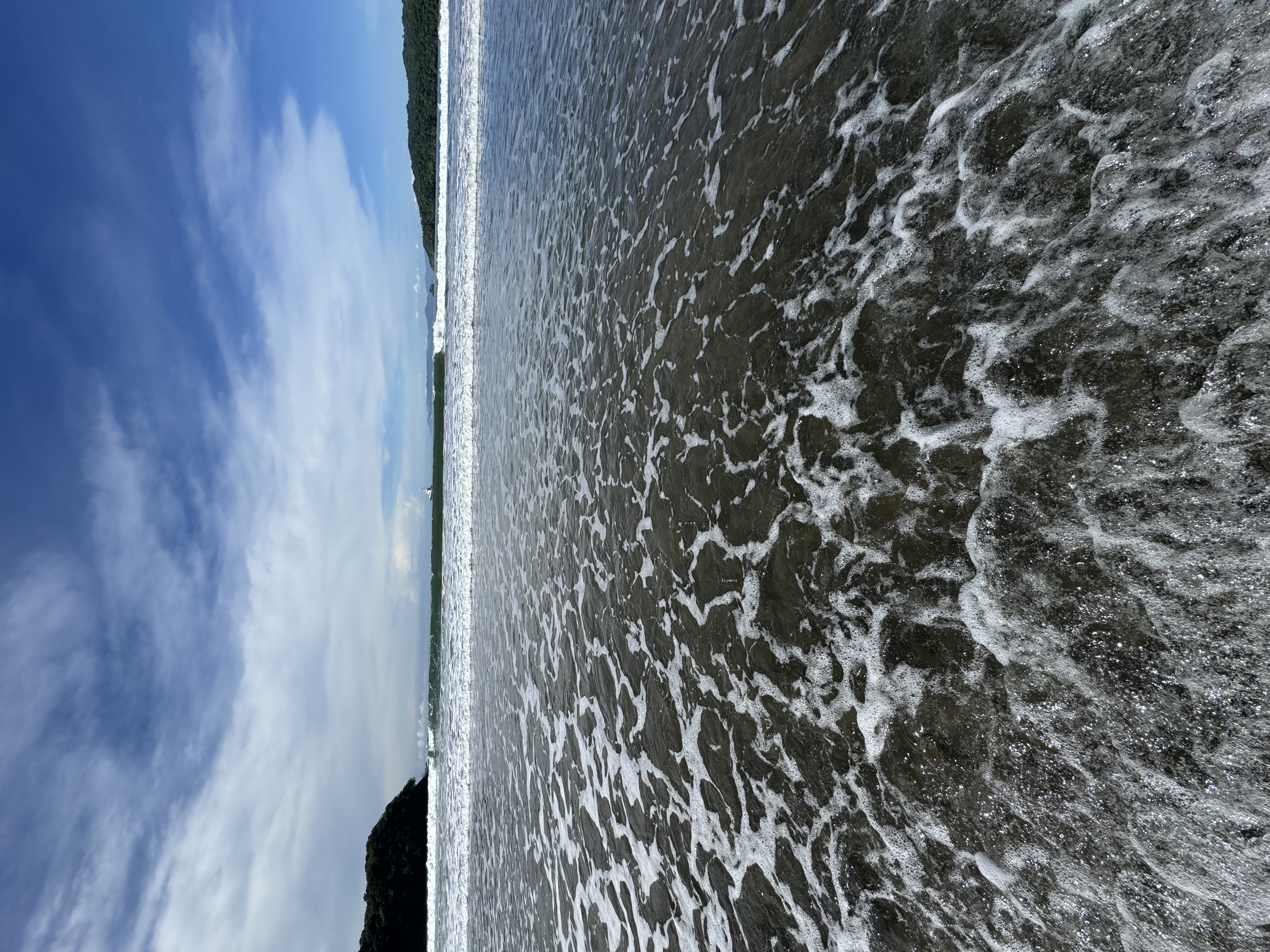 Ocean waves on Panama's Pacific coast