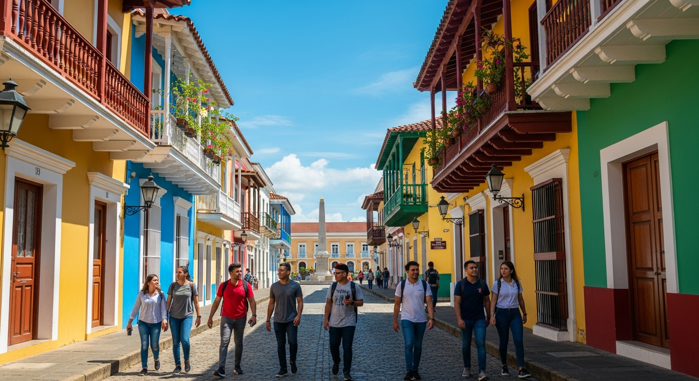 Historic Casco Viejo district, Panama City